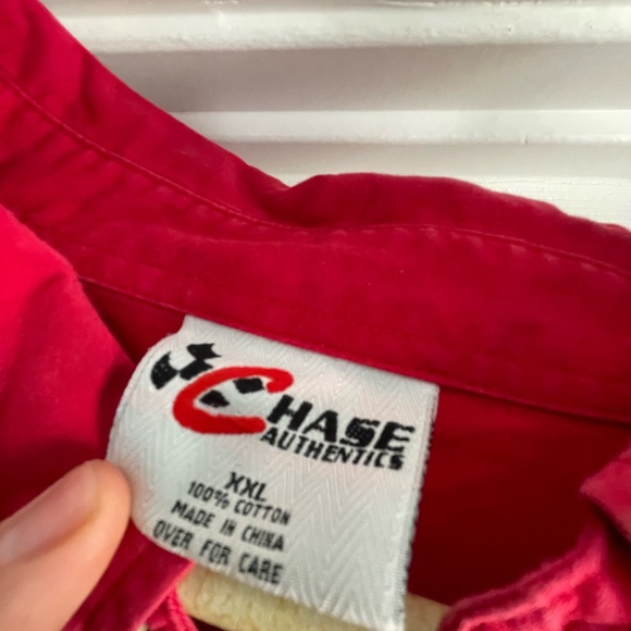 Dale Earnhardt Jr Budweiser Chase Authentic The Outlaw Button Up Vintage NASCAR - Picture 6 of 6